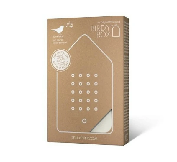 Birdybox White Jesmonite - Relaxound - Vogelgeluiden 20 Sec 2 Birdybox White Jesmonite - Relaxound - Vogelgeluiden 20 Sec - Afbeelding 2
