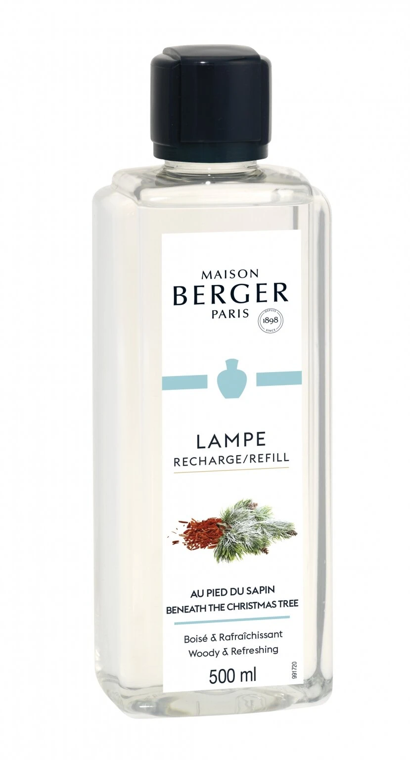 Huisparfum 500ml Au Pied Du Sapin / Beneath The Christmas Tree (*) - Lampe Berger Navulling 1 Huisparfum 500ml Au Pied Du Sapin / Beneath The Christmas Tree (*) - Lampe Berger Navulling