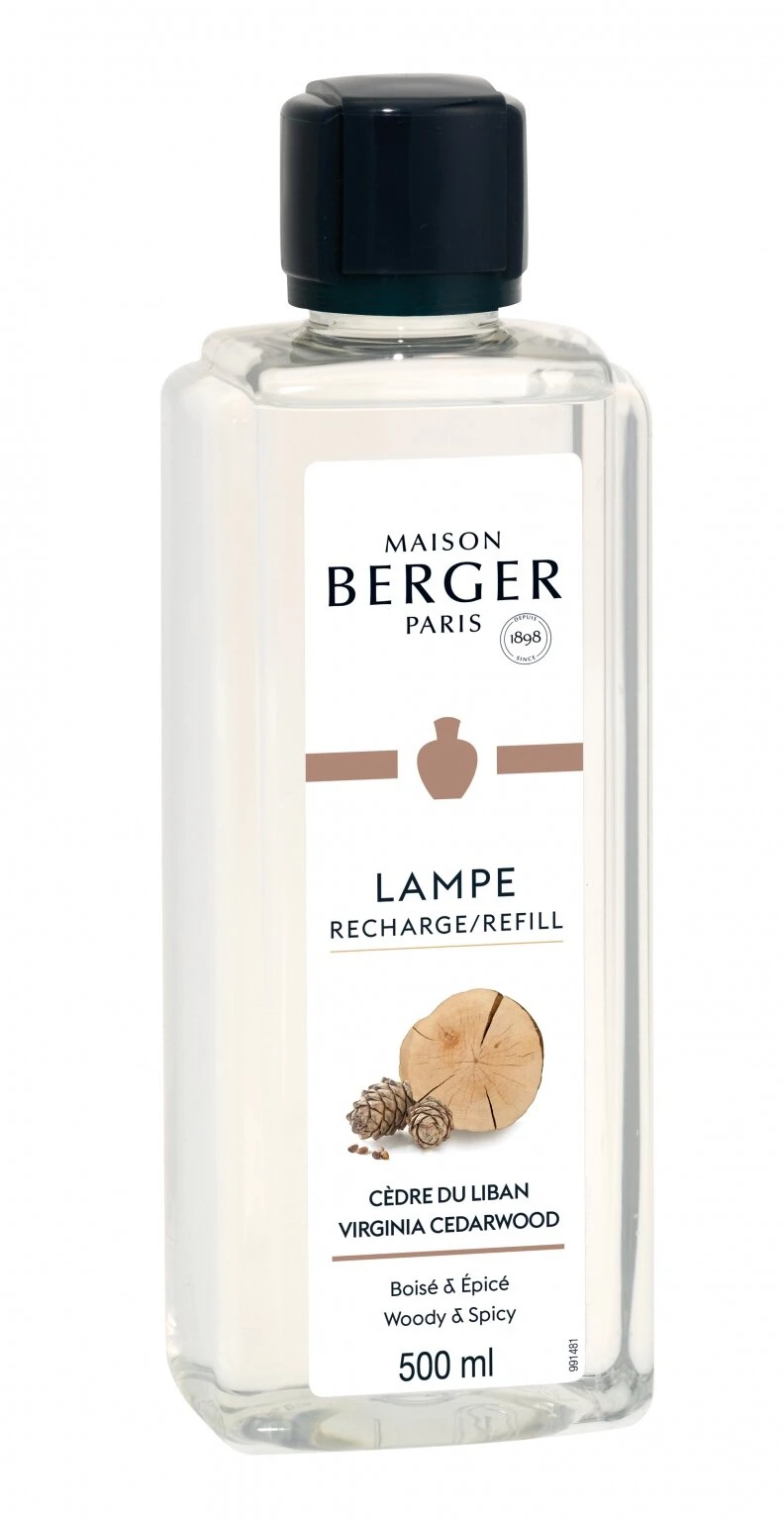 Huisparfum 500ml Cèdre Du Liban / Virginia Cedarwood - Lampe Berger Navulling 1 Huisparfum 500ml Cèdre Du Liban / Virginia Cedarwood - Lampe Berger Navulling