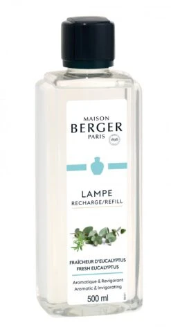 Huisparfum 500ml Fraîcheur D'Eucalyptus / Fresh Eucalyptus - Lampe Berger Navulling