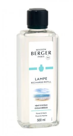 Huisparfum 500ml Vent D'océan / Ocean Breeze - Lampe Berger Navulling