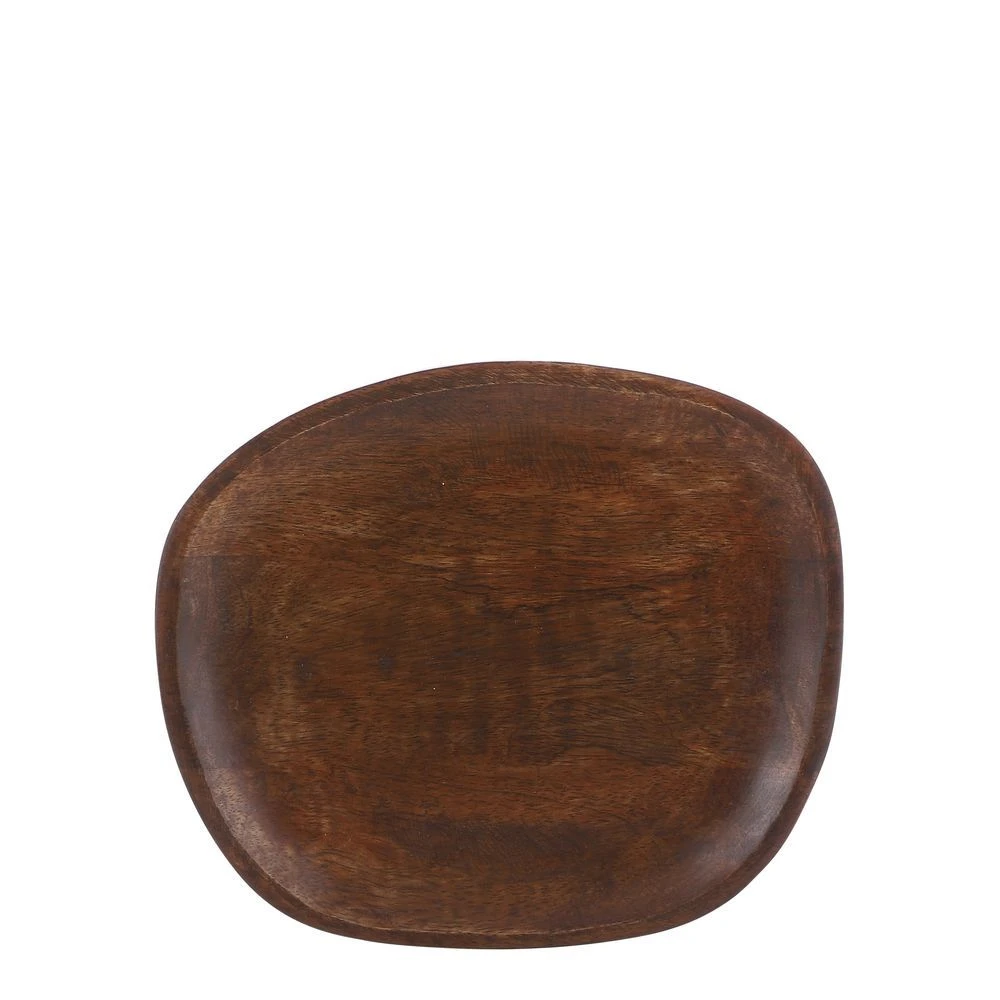 Mica Decorations Joe Tray- L25xB21xH2cm - Donkerbruin 1 Mica Decorations Joe Tray- L25xB21xH2cm - Donkerbruin