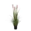 Mica Decorations Pluimgras In Pot - D45H120cm - Roze