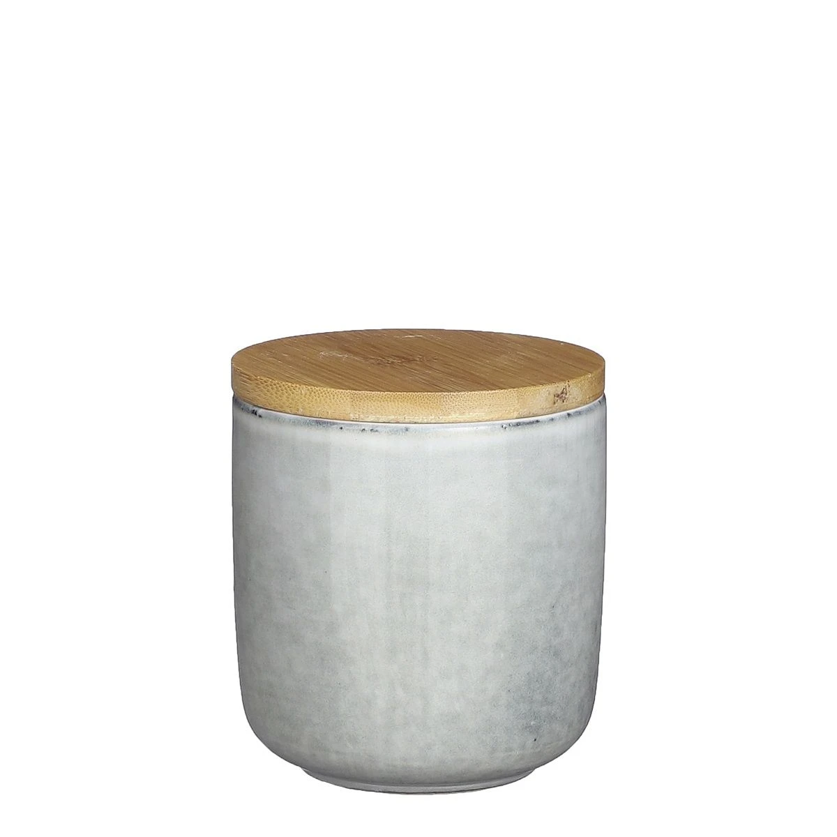 Mica Decorations Tabo Voorraadpot - D10,5xH11cm - Grijs 1 Mica Decorations Tabo Voorraadpot - D10,5xH11cm - Grijs