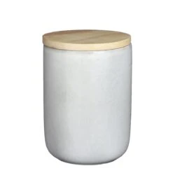 Mica Decorations Tabo Voorraadpot - D12xH15,5cm - Grijs