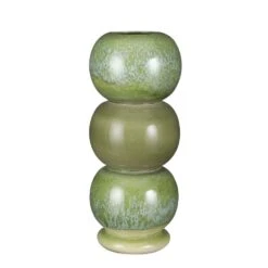 Mica Decorations Vaas Roan - D16,5H39,5cm - Groen