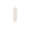 Mica Decorations Veer Hangend - L10xH45cm - Wit