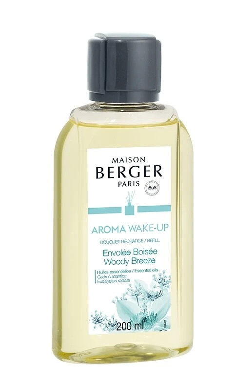 Navulling Parfumverspreider 200ml Aroma Wake-up - Envolée Boisée / Woody Breeze 1 Navulling Parfumverspreider 200ml Aroma Wake-up - Envolée Boisée / Woody Breeze