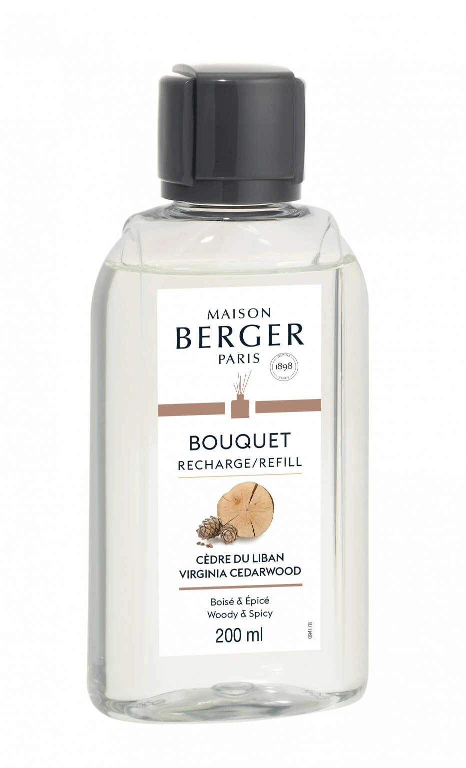 Navulling Parfumverspreider 200ml - Cèdre Du Liban / Virginia Cedarwood 1 Navulling Parfumverspreider 200ml - Cèdre Du Liban / Virginia Cedarwood