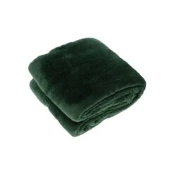 Plaid Justin 150 X 200 Cm - UNIQUE LIVING - Dark Green