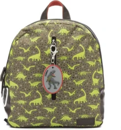 Zebra Trends - Kinderrugzak Dino Olijfgroen