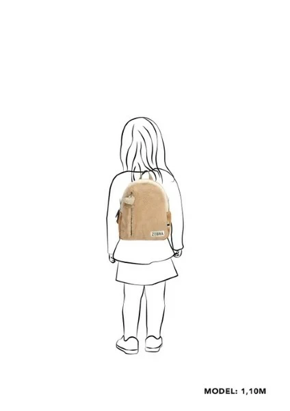 Zebra Trends - Kinderrugzak Teddy Beige S 5 Zebra Trends - Kinderrugzak Teddy Beige S - Afbeelding 5