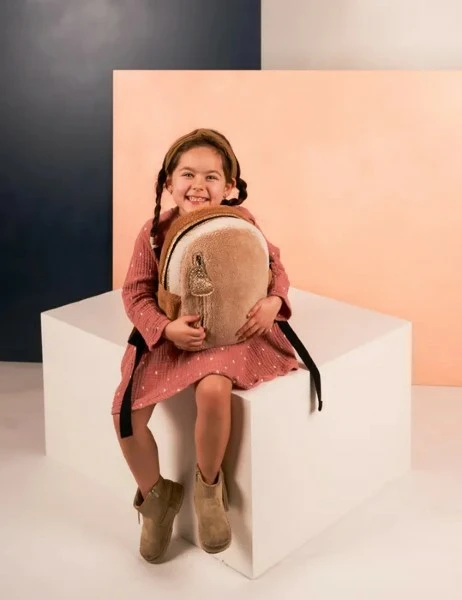 Zebra Trends - Kinderrugzak Teddy Beige S 7 Zebra Trends - Kinderrugzak Teddy Beige S - Afbeelding 7