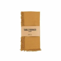 Tafelloper Villia L180b45cm Oker