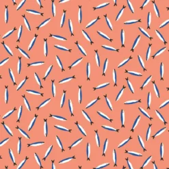 Tafelzeil Lola - 140x200cm - Sardinha Tangerine