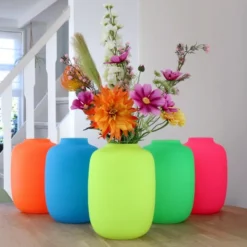Vaas Artic M Neon Geel 5 Vaas Artic M Neon Geel -Interieurdecoratie Winkel vaas artic d25h35cm neon geel 600x600 64a3f20378bc3 l