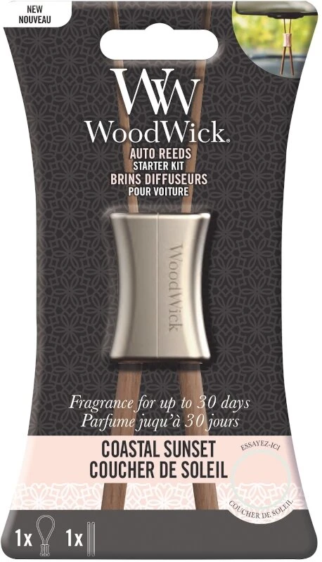 WoodWick Auto Reed Starter Kit Coastal Sunset 1 WoodWick Auto Reed Starter Kit Coastal Sunset