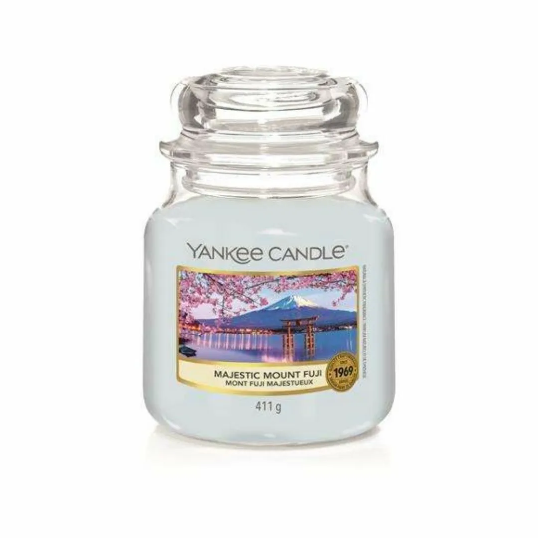 Yankee Candle Majestic Mount Fuji Medium Jar 1 Yankee Candle Majestic Mount Fuji Medium Jar