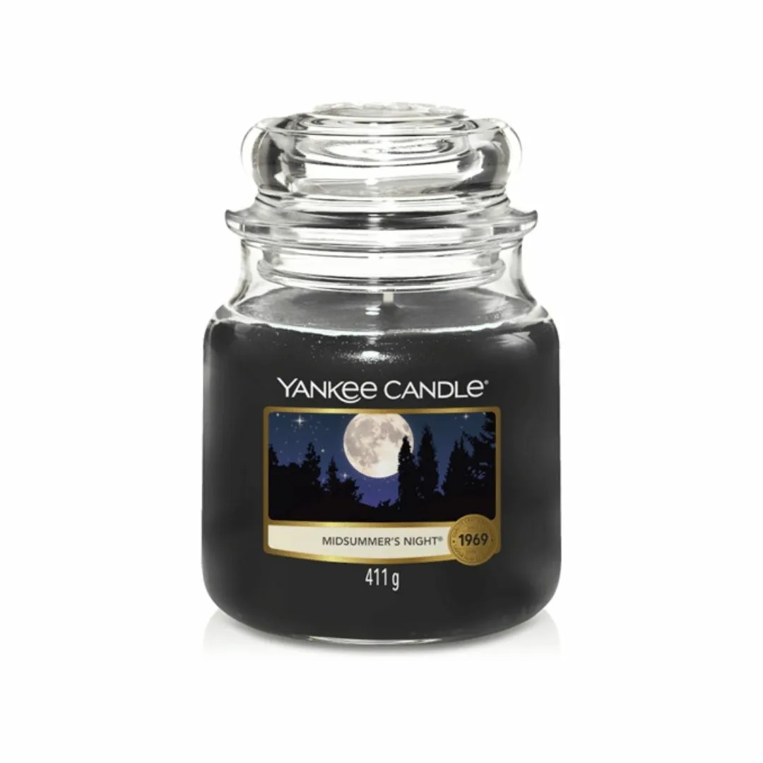 Yankee Candle Midsummers Night Medium Jar 1 Yankee Candle Midsummers Night Medium Jar