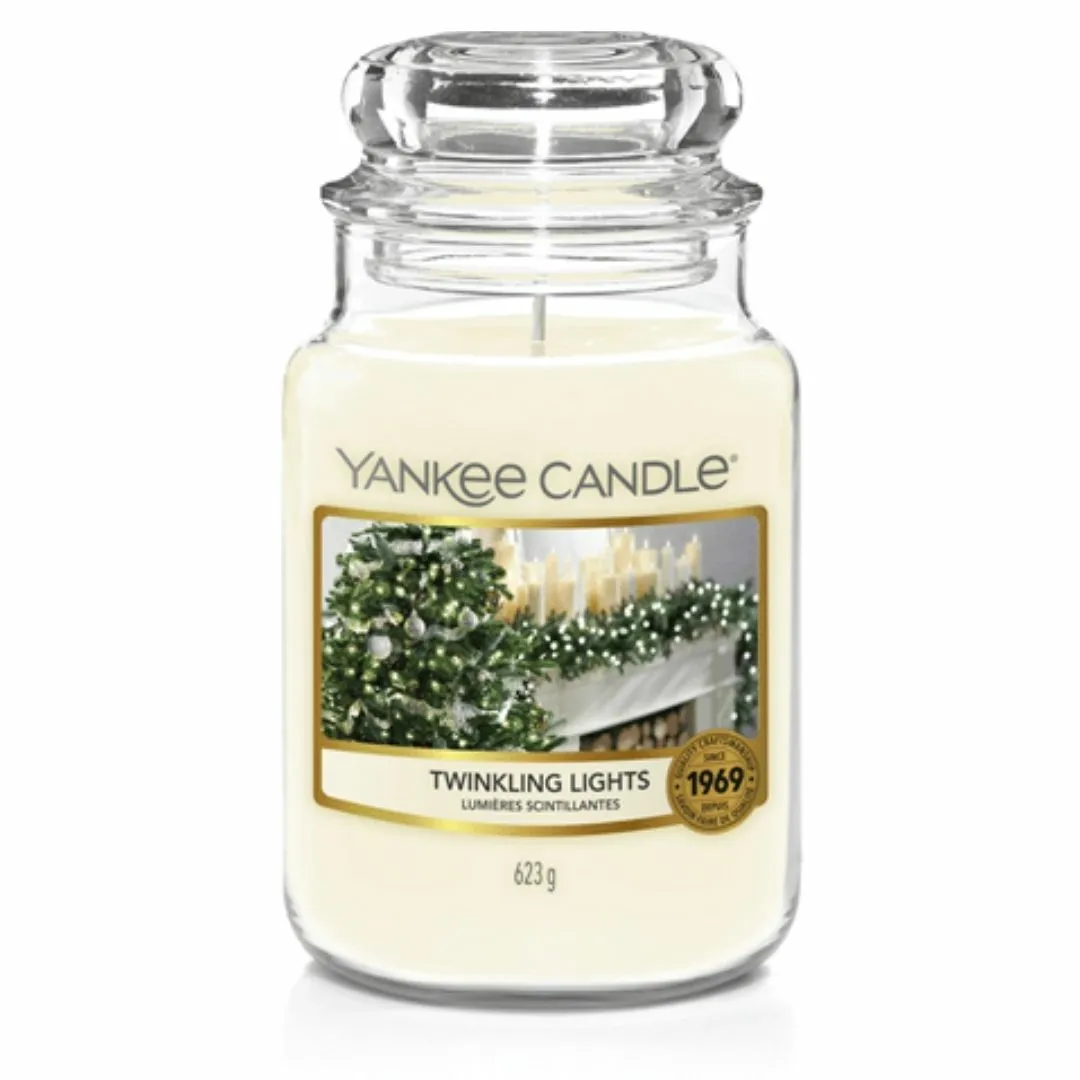 Yankee Candle Twinkling Lights Large Jar 1 Yankee Candle Twinkling Lights Large Jar